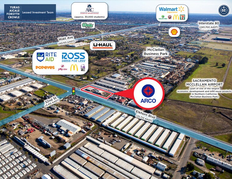 More Photos Of 3140 Elkhorn Blvd, North Highlands Service Station For Sale