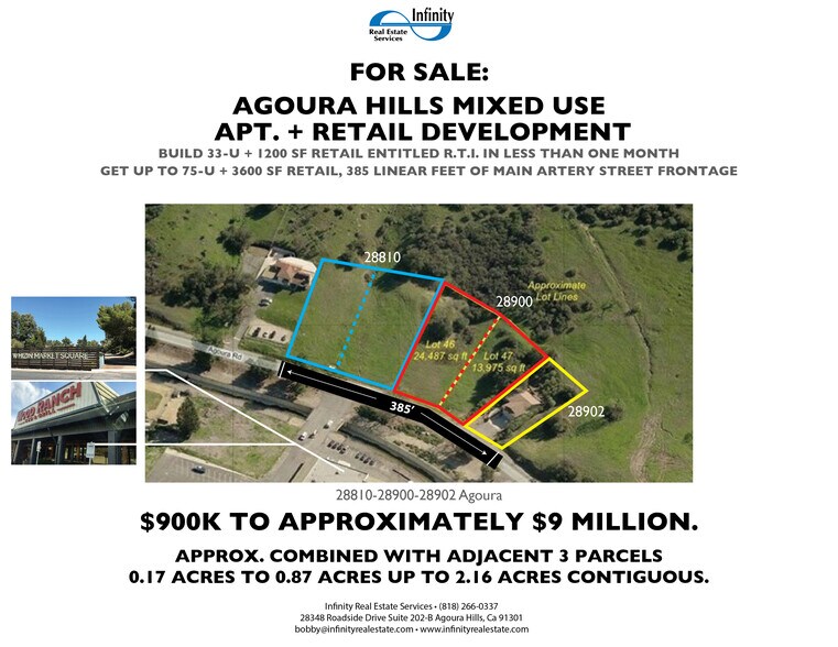 More Photos Of 28810-28900-28902 Agoura Rd, Agoura Hills Land For Sale