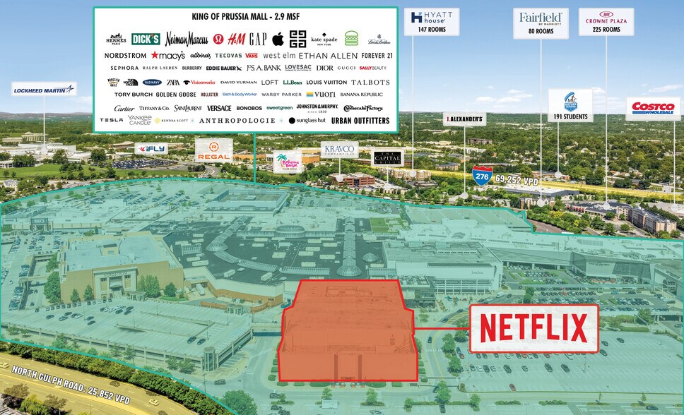 More Photos Of 180 N Gulph Rd, King Of Prussia Freestanding For Sale