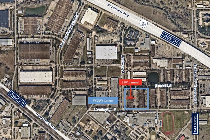 More Photos Of 9101 Jameel Rd, Houston Unknown For Lease