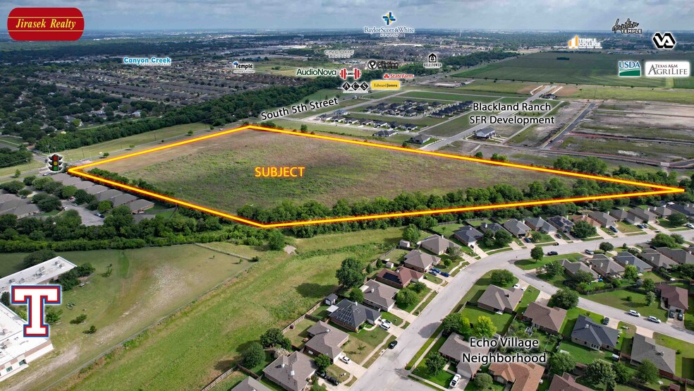 Primary Photo Of South 5th @ Water's Dairy, Temple Land For Sale
