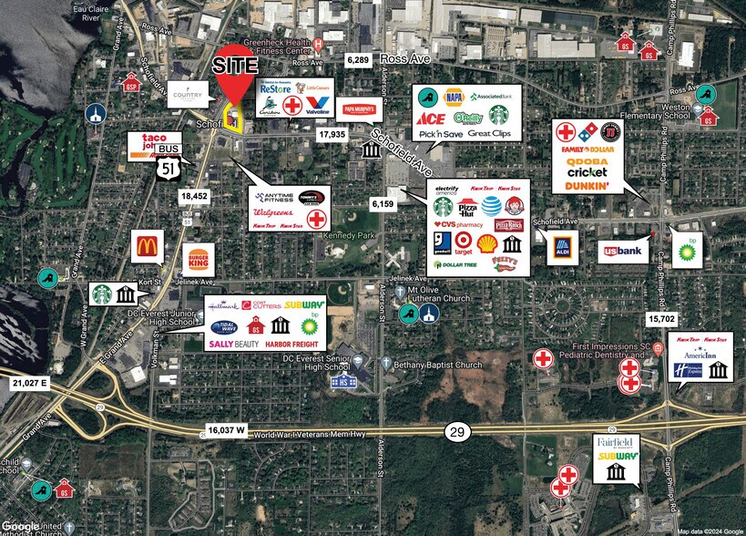More Photos Of 1699 Schofield Ave, Schofield Storefront Retail Office For Sale