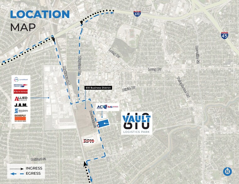 More Photos Of 6225 Northdale St, Houston Unknown For Lease