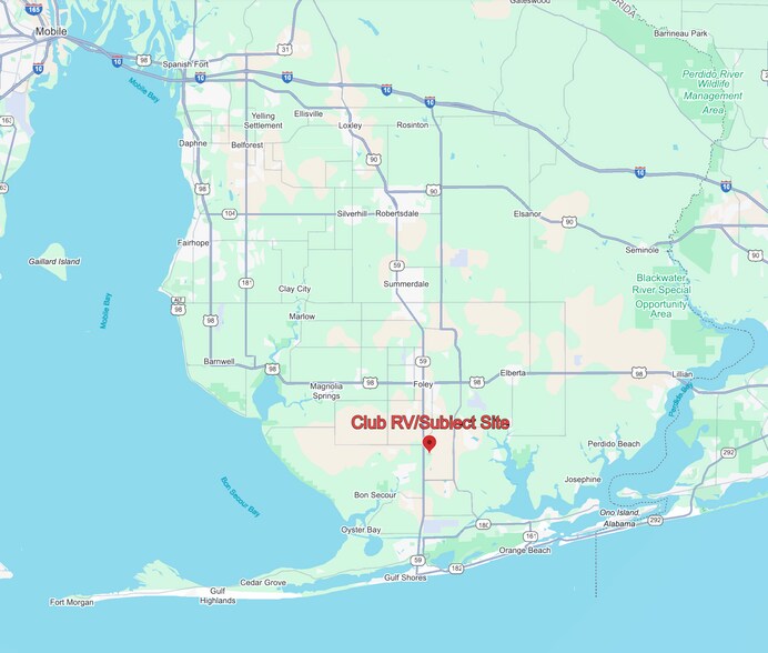 More Photos Of 20314 Brinks Willis Rd, Foley Land For Sale