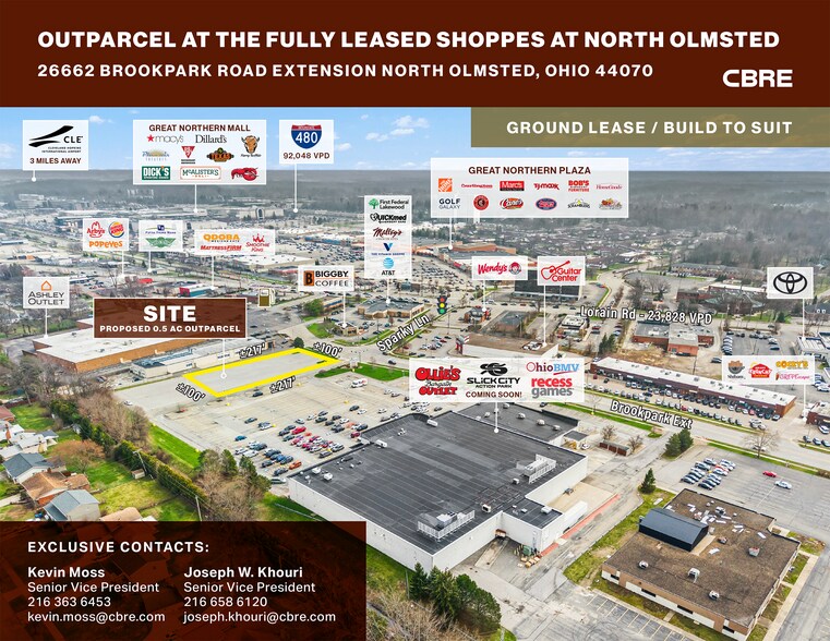 Primary Photo Of 26662 Brookpark Road Ext, North Olmsted Land For Lease