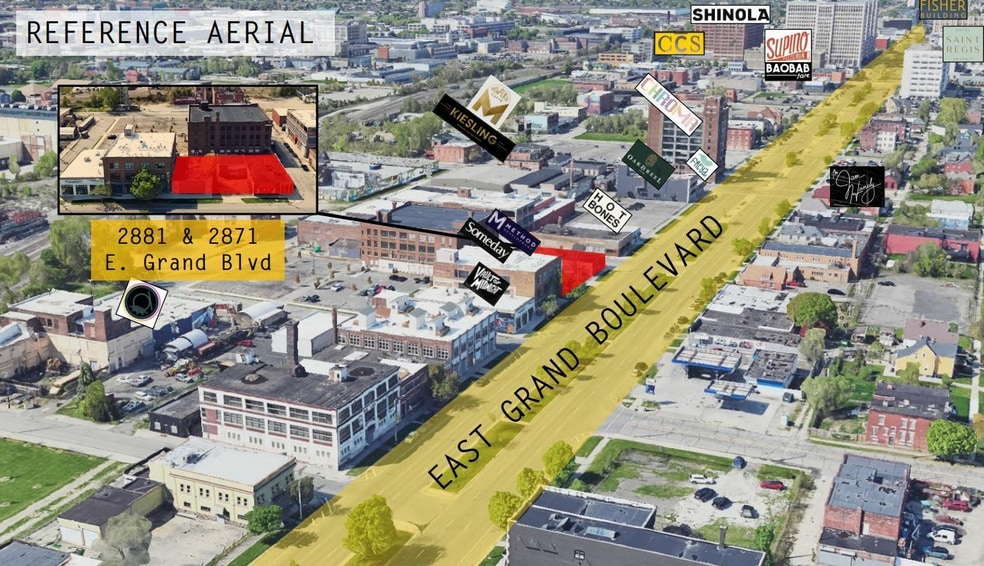 More Photos Of 2881 E Grand Blvd, Detroit Unknown For Lease