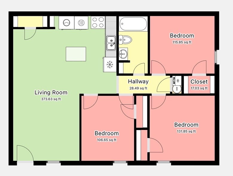 More Photos Of 7721 1st Ave S, Birmingham Apartments For Sale