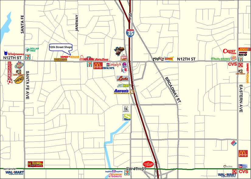 More Photos Of 1311 N Janeway Ave, Moore Freestanding For Lease