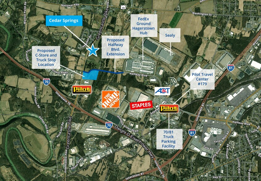 More Photos Of 11943 Greencastle Pike, Hagerstown Warehouse For Lease