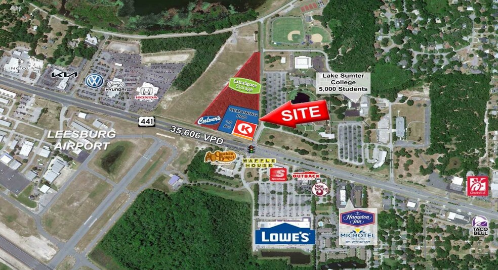 More Photos Of 9745 Silver Lake Dr, Leesburg General Retail For Lease