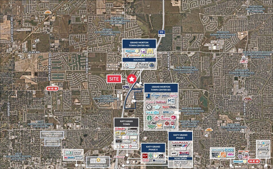 More Photos Of 3211 W Grand Pky N, Katy Storefront For Lease