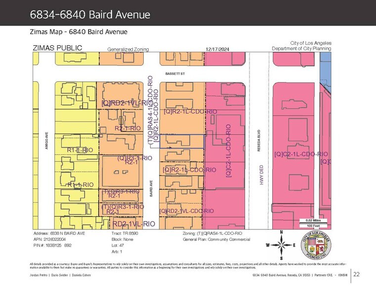 More Photos Of 6834-6838 Baird Ave, Reseda Land For Sale