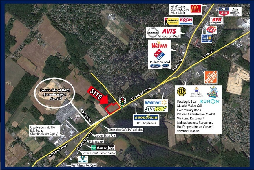 More Photos Of Highway 130 South & Hankins Rd, Hightstown General Retail For Lease