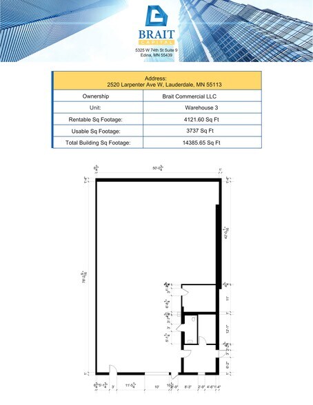 More Photos Of 2520 W Larpenteur Ave, Lauderdale Flex For Sale