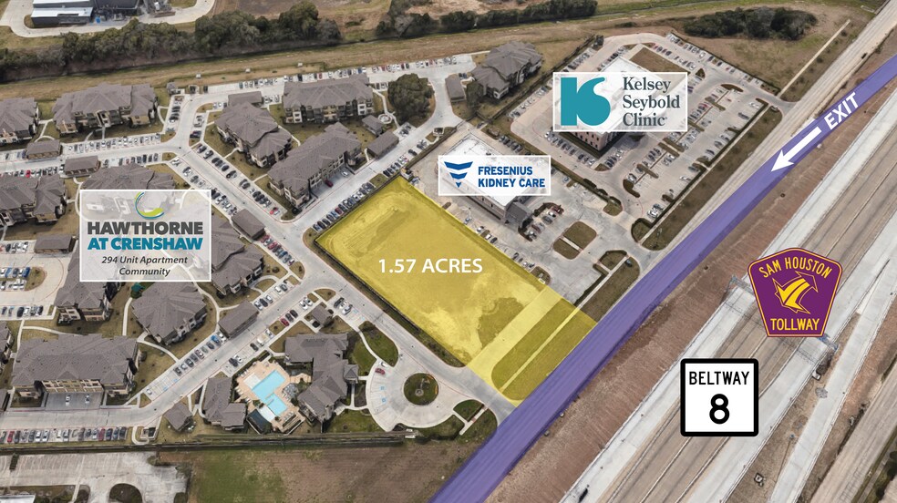 More Photos Of 4903 E Sam Houston Pky S, Pasadena Land For Sale