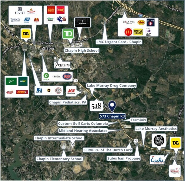 More Photos Of 573 Chapin Rd, Chapin Unknown For Lease