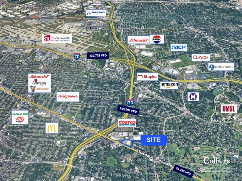 More Photos Of 8248-8264 Lackland Rd, Saint John Warehouse For Lease