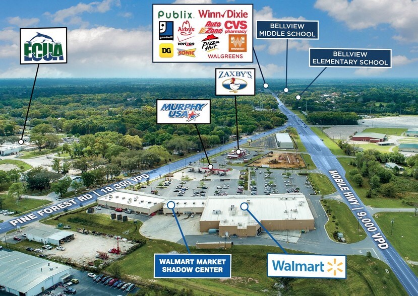 More Photos Of 6705 Pine Forest Rd, Pensacola General Retail For Lease