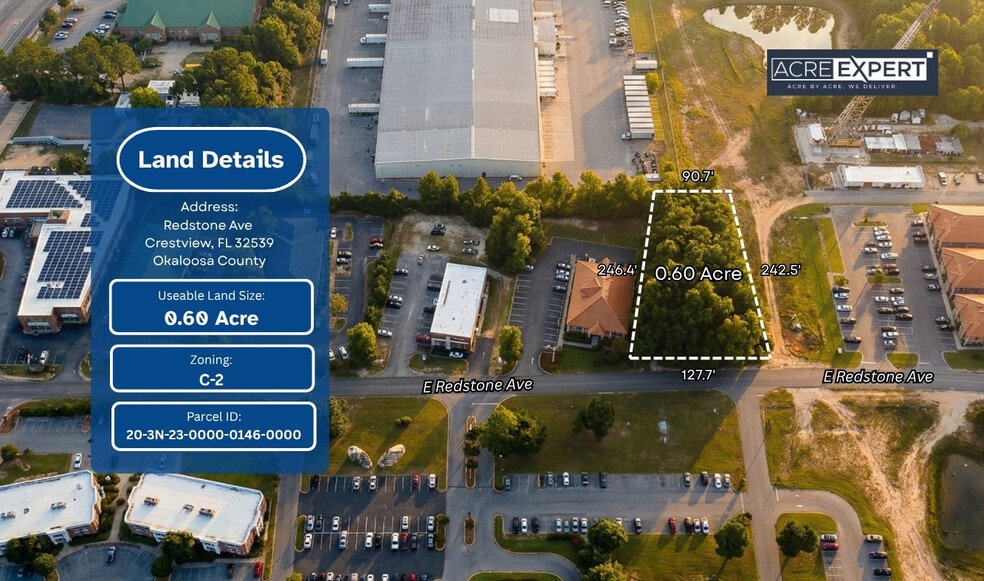 Primary Photo Of Redstone Avenue, Crestview Land For Sale