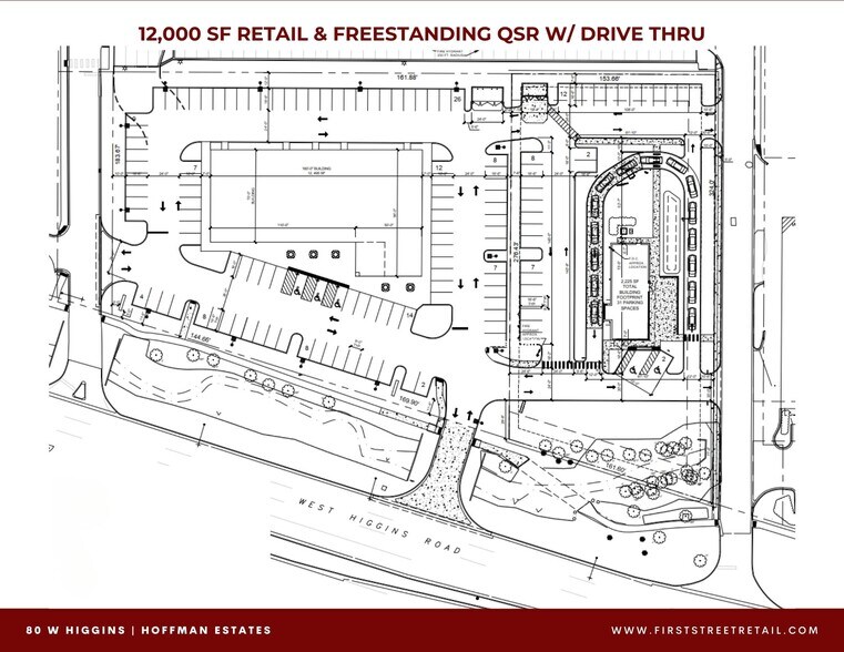 More Photos Of 80 W Higgins Rd, Hoffman Estates Land For Sale