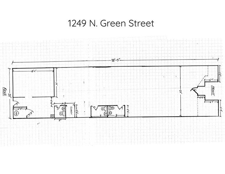 More Photos Of 1249 N Green St, McHenry Storefront For Lease