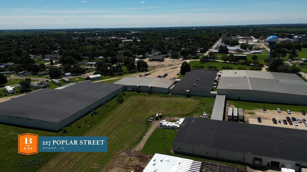 Primary Photo Of 227 Poplar St, Osage Manufacturing For Sale
