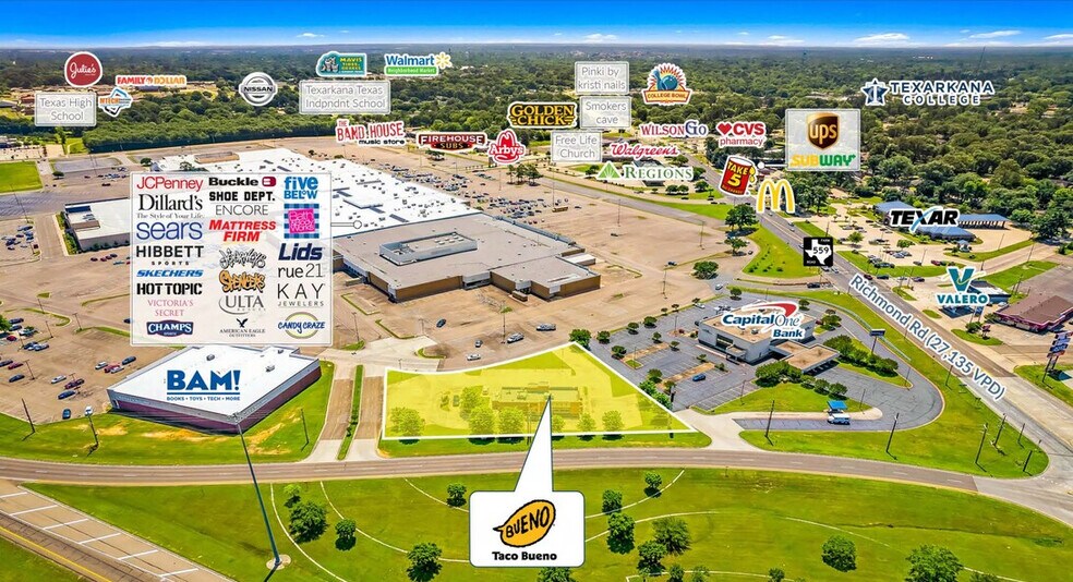 More Photos Of 2400 Richmond Rd, Texarkana Unknown For Lease