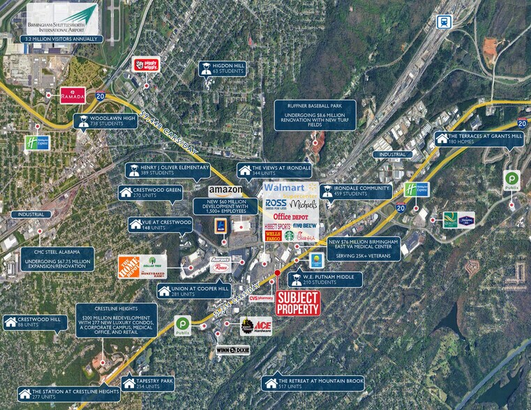 More Photos Of 1668 Montclair Rd, Irondale Freestanding For Sale