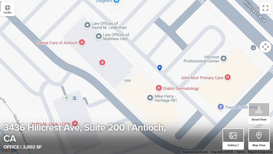 More Photos Of 3436 Hillcrest Ave, Antioch Medical For Lease