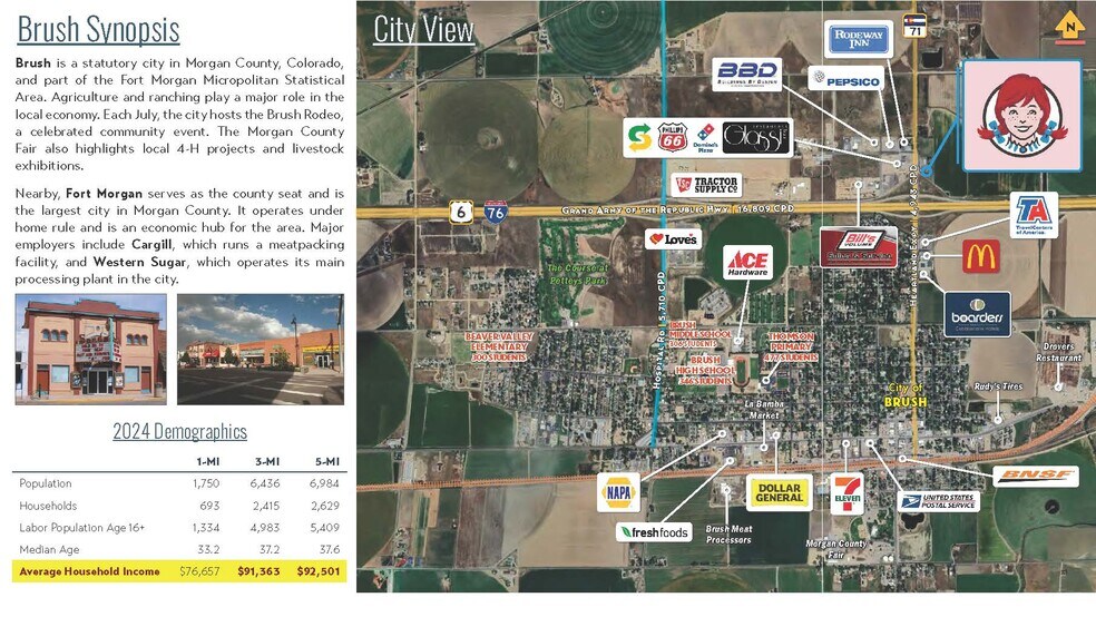 More Photos Of 1151 N Colorado Ave, Brush Fast Food For Sale