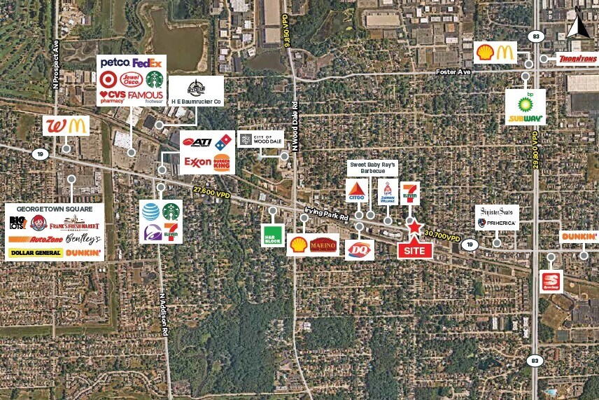 More Photos Of E Irving Park Rd @ Central Ave, Wood Dale Land For Sale