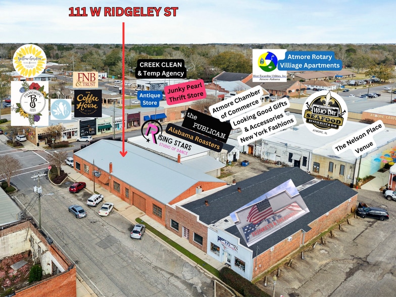 Primary Photo Of 111 W Ridgeley St, Atmore Storefront For Sale