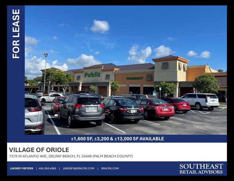 Primary Photo Of 7375-7431 W Atlantic Ave, Delray Beach Unknown For Lease