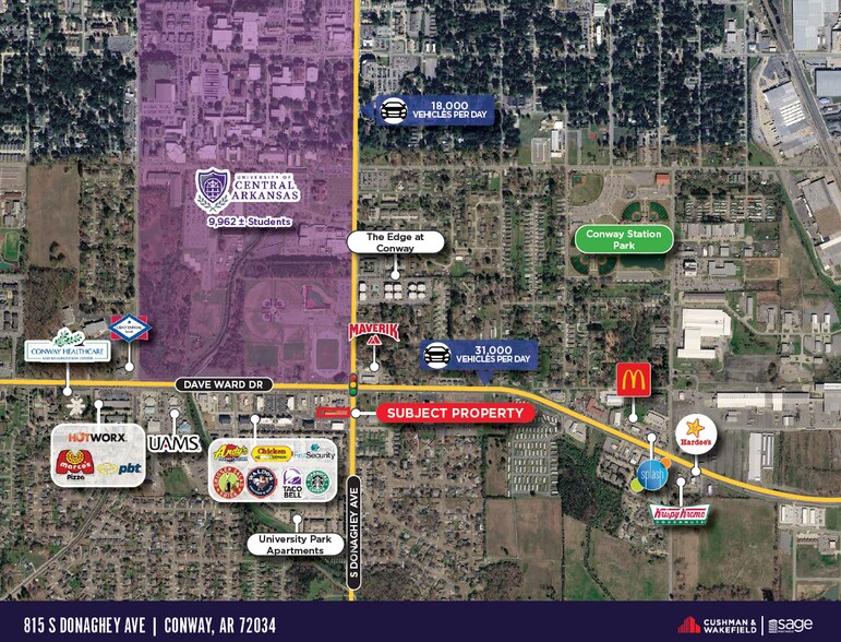 More Photos Of 815 S Donaghey Ave, Conway Office For Sale
