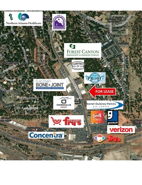 More Photos Of 452 N Switzer Canyon Dr, Flagstaff Showroom For Lease