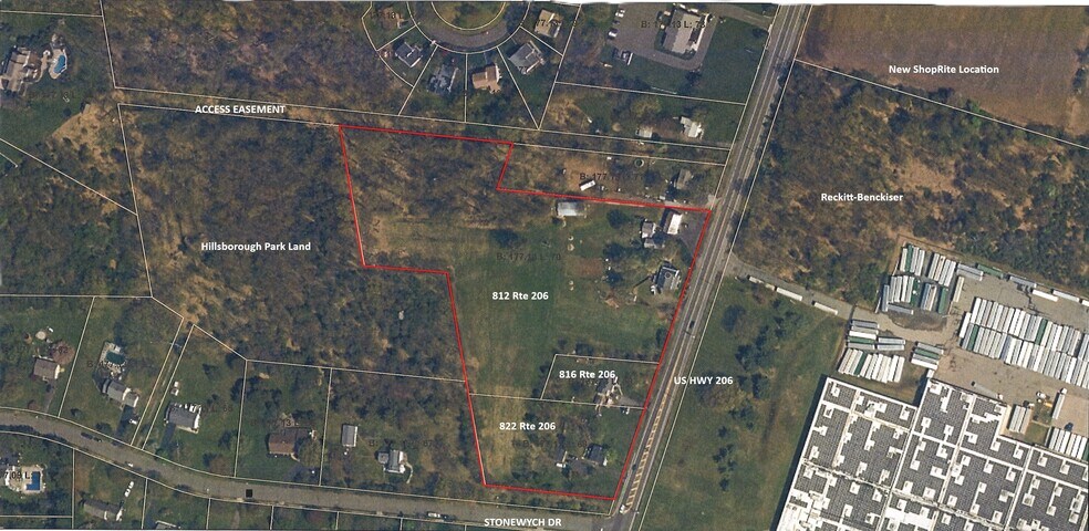 Primary Photo Of 812-822 US Highway 206, Hillsborough Land For Sale