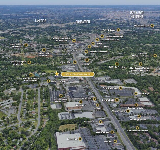 More Photos Of 2569-2571 Homeview Dr, Richmond Medical For Lease