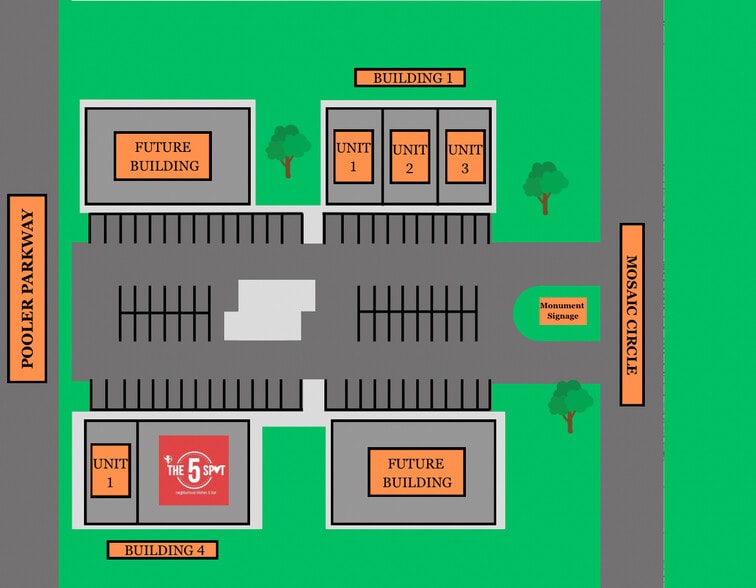 More Photos Of Pooler Parkway and Mosaic Circle, Pooler Storefront Retail Office For Lease