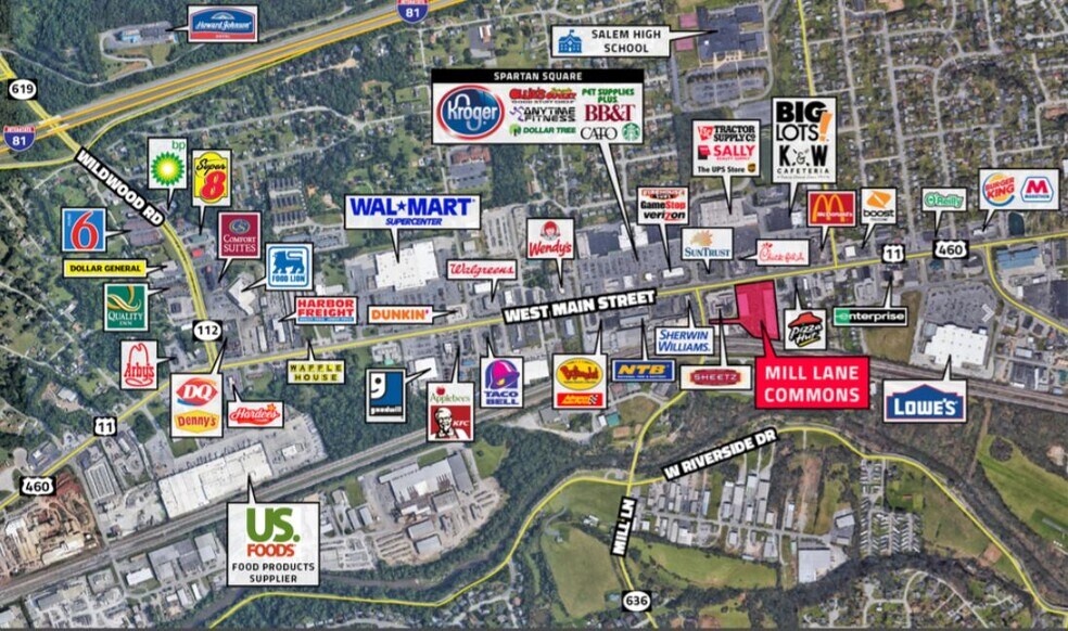 More Photos Of 1300-1338 W Main St, Salem Unknown For Lease