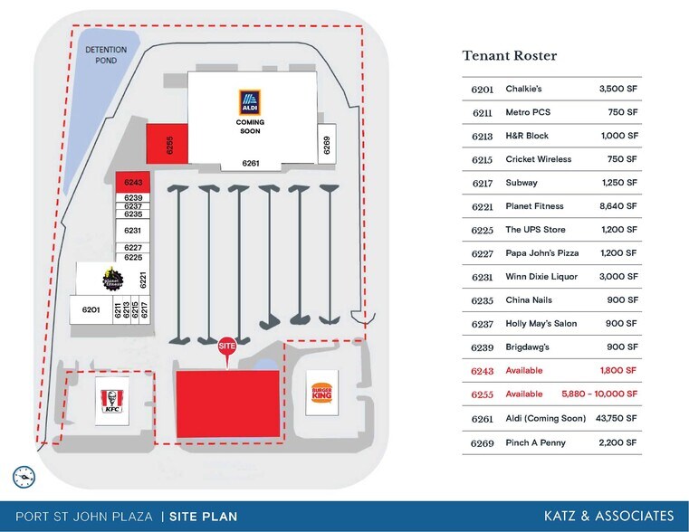 More Photos Of 6257 N Highway 1, Port Saint John Storefront For Sale