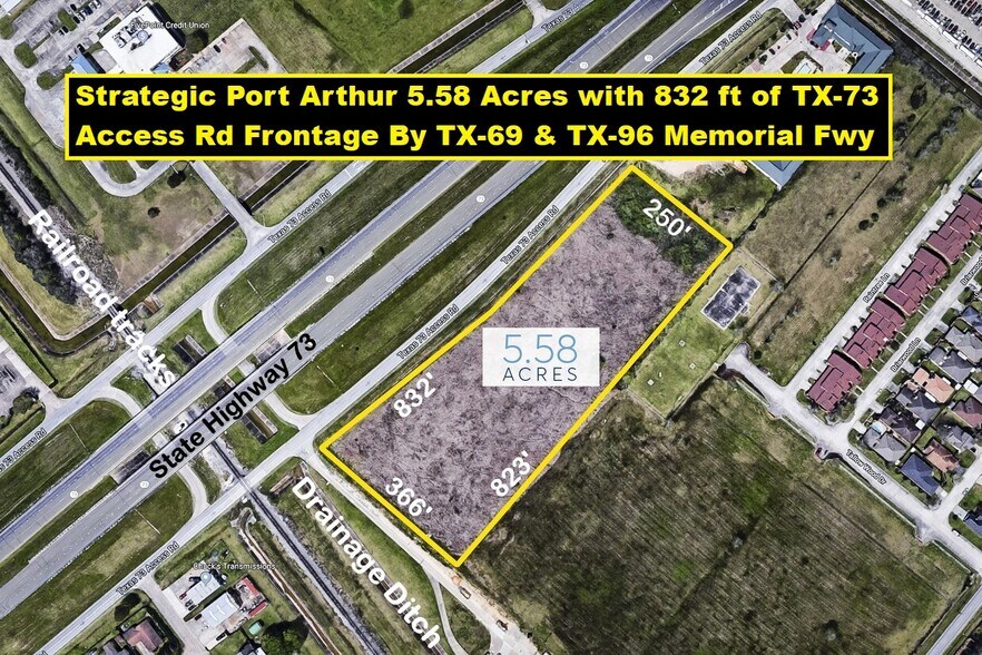 More Photos Of 4400 Texas 73 Access Road, Port Arthur Land For Sale