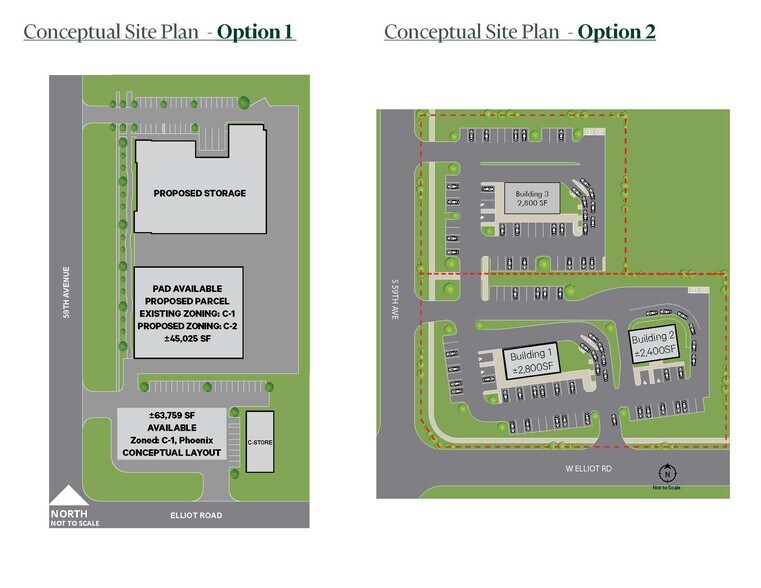 More Photos Of NEC 59th Ave & Elliot Rd, Laveen Storefront For Sale