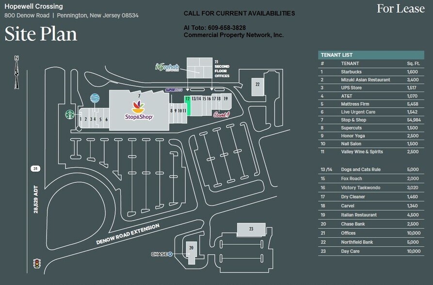 More Photos Of Route 31 N @ Denow Rd, Hopewell Unknown For Lease