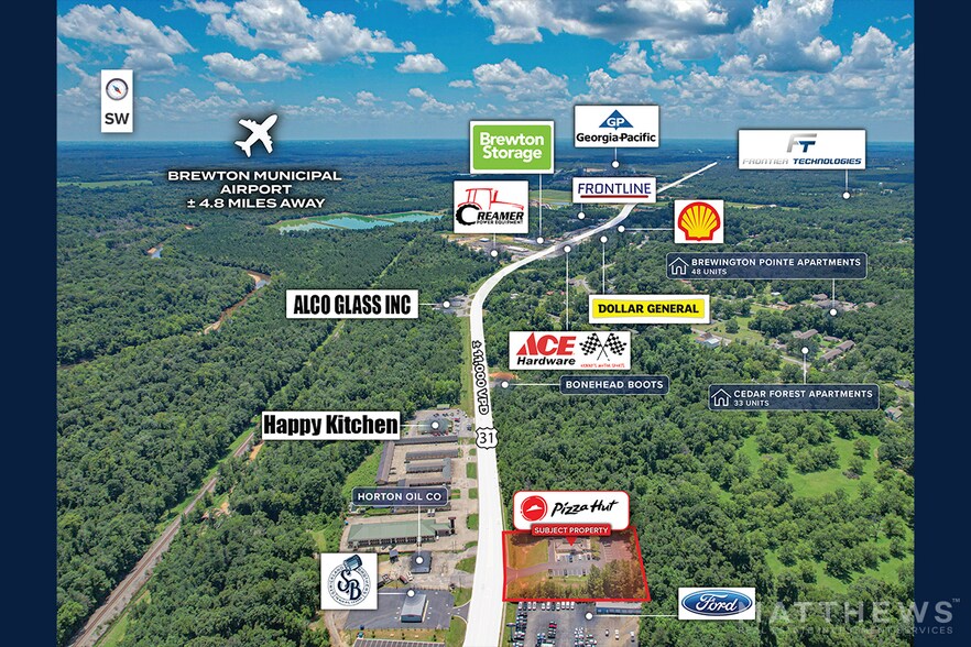 More Photos Of 590 South Blvd, Brewton Fast Food For Sale