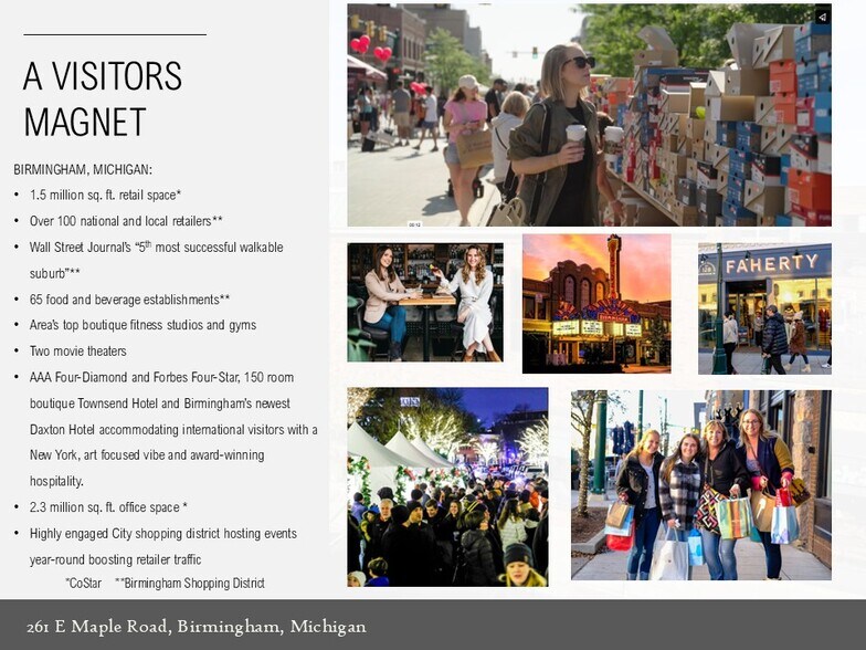 More Photos Of 261-275 E Maple Rd, Birmingham Storefront Retail Office For Lease