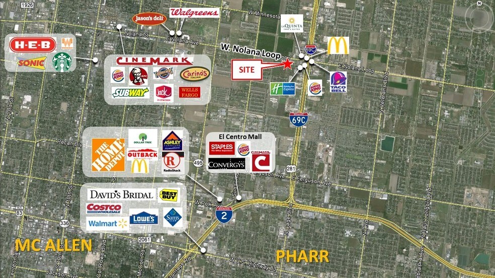 More Photos Of 451 W Nolana, Pharr Land For Lease