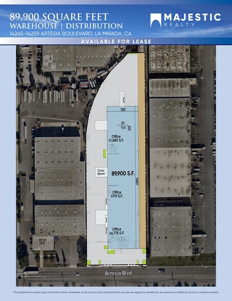 More Photos Of 14245-14249 Artesia Blvd, La Mirada Distribution For Lease
