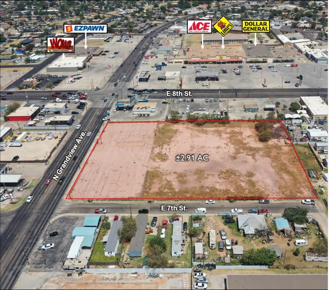 Primary Photo Of 700 N Grandview, Odessa Land For Lease