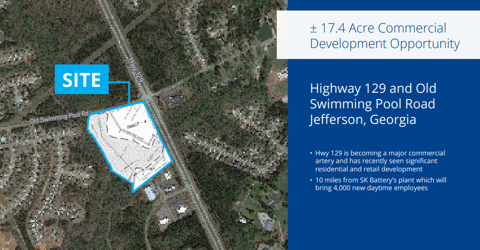 Primary Photo Of US 129, Jefferson Land For Sale