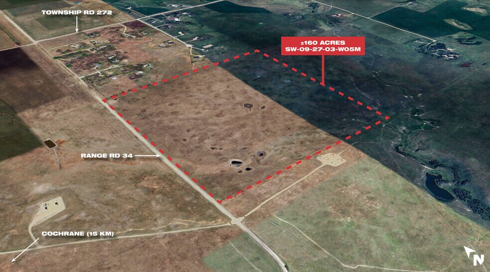 Primary Photo Of Range Road 34, Cochrane Land For Sale
